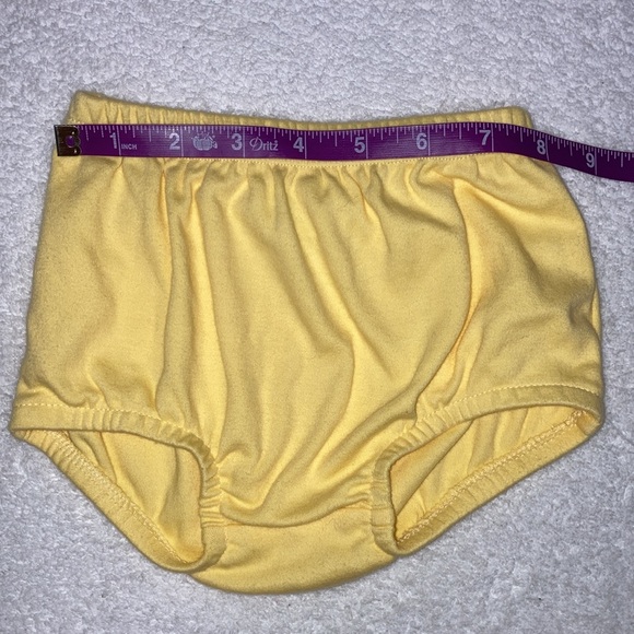 Vintage carters yellow rubber duckie dress set 3/6m - Picture 6 of 10